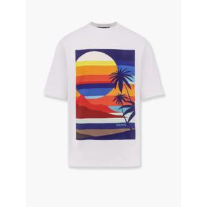 DSQUARED2 Dsquared2 Summer Lovers 멀티컬러 프린트 코튼 티셔츠 S78GD0099D20020