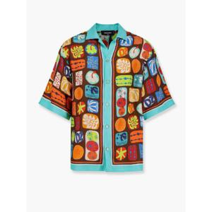 DSQUARED2 Dsquared2 Summer Lovers silk shirt S78DM0042D35292