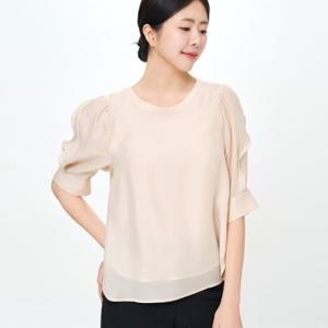 [미니멈]베이직 하늘 블라우스 MZBGWB4890
