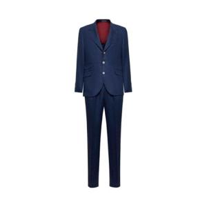 BRUNELLO CUCINELLI 싱글 브레스티드 린넨 울 셋업 수트 1889019