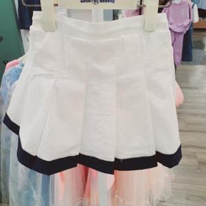 리틀밥독 HC12 W 배색주름S/K B 242MSK 02