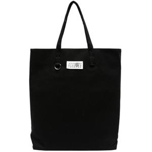 25 SS MM6 메종 마르지엘라 넘버 모티프 캔버스 토트백 SB5WC0011P6415