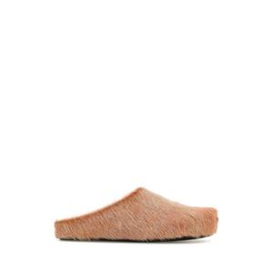 MARNI Pink fur slippers SBMR000600P8006 00W74