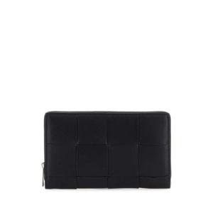 BOTTEGA VENETA 미드나잇 블루 가죽 지갑 814649VBWD5 8888
