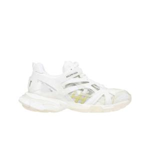 발렌시아가 트랙 2 스니커즈 클리어 솔 화이트 668823W3CT19000