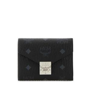 MCM 프린트 캔버스 지갑 MYSAAPA02 BK