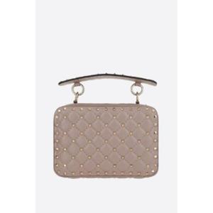 VALENTINO GARAVANI 퀼팅 나파 소재의 Rockstud Spike 크로스바디 백 6W2B0Q94NAPP45