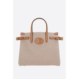 VALENTINO GARAVANI 앙티브 캔버스 스몰 토트백 6W2B0R20EZTR2H
