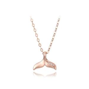 로이드 LNN20009G  행운의 고래꼬리 14K Gold 목걸이
