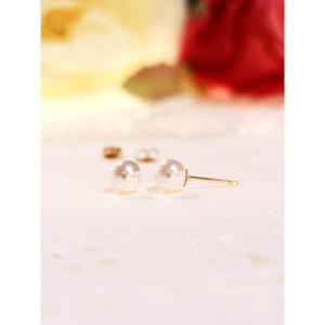 미니골드 14K 베이직 진주 귀걸이 5mm EPNM4003