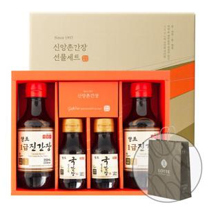 [신앙촌] 양조간장 선물세트  스타 9호 (롯데쇼핑백 증정) s