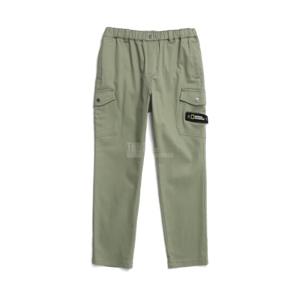 [내셔널지오그래픽 키즈] K231UPT060 베이직 카고팬츠 LICHEN KHAKI