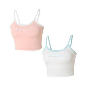 [다이나핏 공식](택가69,000원) 여성 버블 슬리브리스 민소매 탑_YWM22282