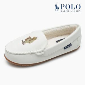 폴로 BEAR SLIPPER 슬립온 (RF104391PC-W-GSGR)