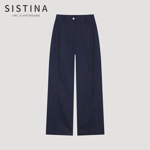 [SISTINA] 인기 코튼 사이드 스티치 팬츠_AWWSLO21020_NA