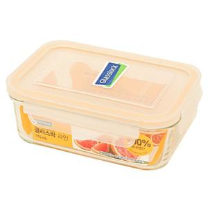 글라스락 라인 직사각 밀폐용기 715ml