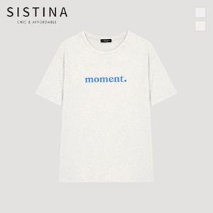 [SISTINA] 인기 미니멀 레터링 반팔 티셔츠_AAJTSO21021