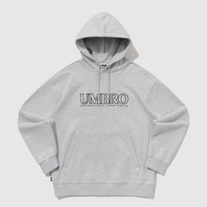 [엄브로] 에센셜 플러스 자수 레터링 후드 티셔츠 UQ121CHD16_MGR