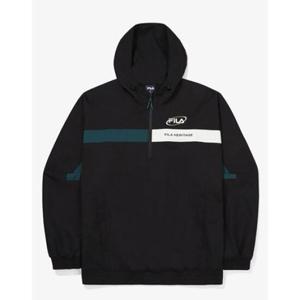 [휠라] FILA 남여공용 유니 헤리티지 뉴블럭 아노락 자켓 FS2JKF3102XBLK