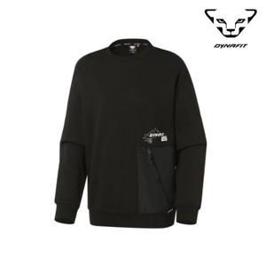 다이나핏 남성 여성 공용 스크린 면혼방 세미오버핏 우븐 맨투맨 YUP22215Z1