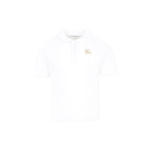 키즈 버버리 폴로 셔츠 8105073 A1464 WHITE