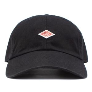 단톤 25SS 치노 클로스 6패널 캡 블랙 DT-H0227