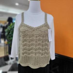 파파야 DP01 니트 뷔스티에 PNPRKT006A