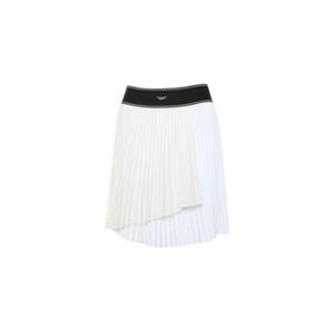 [와이드앵글] WWM23Q15W2    여성 CO 잔 플리츠 중기장 큐롯 L (White)