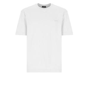 에르메네질도제냐 반팔 티셔츠 UF360A9F765N00 WHITE