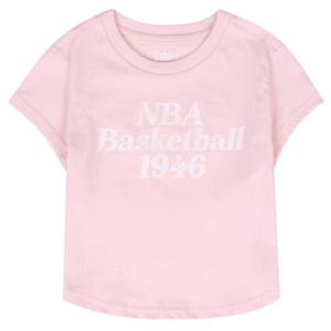 [NBA KIDS]NBA 빅로고 라운드 크롭 티셔츠K252TS640P31