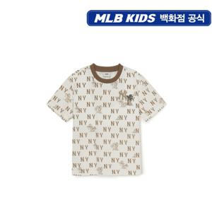 MLB키즈  모노베어 전판 반팔티셔츠CL (7ATSM065350CRS)