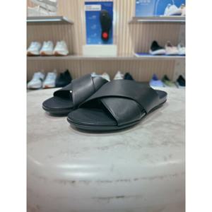 [FITFLOP][그라시에] FFSO5E231BK 25S S 레더 크로스 올블랙 여성 슬라이드