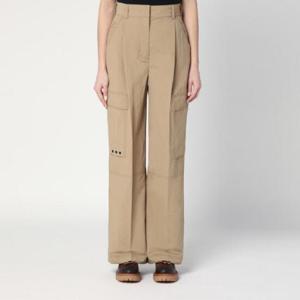 MONCLER GRENOBLE Beige cargo pants 2A000-02597SL/Q_MONGR-23L