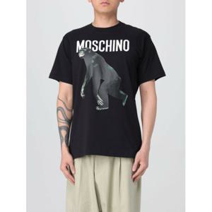 [MOSCHINO] 남성 티셔츠 07130241 1555 블랙 /6