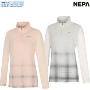 [네파] 여성 아이스 티셔츠 프레쉬 긴팔 집업 7J45401