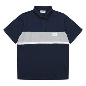 [에꼴리에]남아 절개 배색 카라 반팔 티셔츠 21B1417_NY