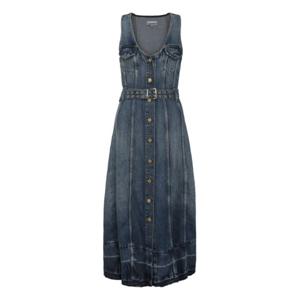 가니 미디 원피스 J17286779 567 Denim