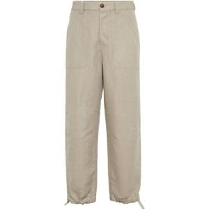BRUNELLO CUCINELLI 베이지 린넨 코튼 팬츠 1875989