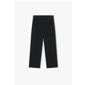 리버클래시 25S/S 블랙 와이드핏 투턱 팬츠 LLS23530