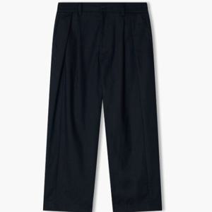 리버클래시 25S/S 다크네이비 와이드핏 투턱 스트링 포켓 밴딩 팬츠 LLS23551