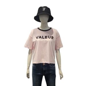 [클라이드]여성 넥배색valeur 티셔츠 FPBTS714F