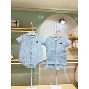 압소바HM (아기선물)채미반소내의 바디슈트(2벌세트)(25년SS) (Q3A2B103D5)