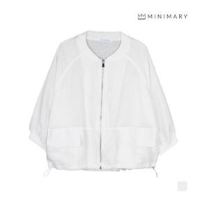 [미니마리] 린넨짚업자켓 (MMA2JK06)