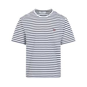프라다 반팔 티셔츠 UJN9291045F0UB0 WHITE BLUE DOM