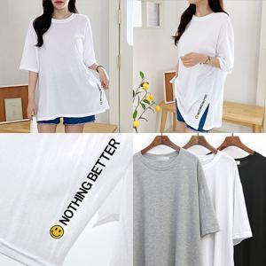 [아이우먼]위쉬몰 NO 스마일옆트임반팔티(G929H505) 빅사이즈