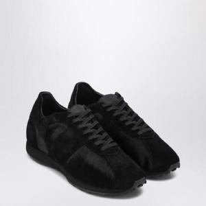 THE ROW Black sneaker in pony and velvet F1572L40L70W263/XH_THERO-BLK