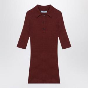 PRADA 녹색 리브 폴로셔츠 P24N2UOOO16SU/Q_PRADA-F0033
