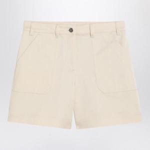 MONCLER 코튼 소재의 짧은 흰색 2B000-0359858/Q_MONCL-20N