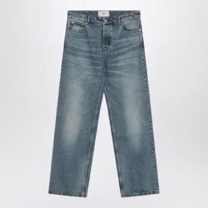 AMI PARIS Wide washed denim jeans HTR450DE0046/Q_AMI-480