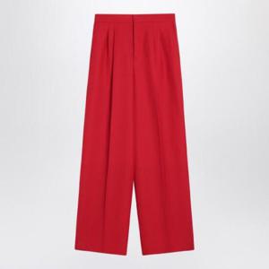 AMI PARIS Wide-leg red wool trousers FTR428WV0068/Q_AMI-632